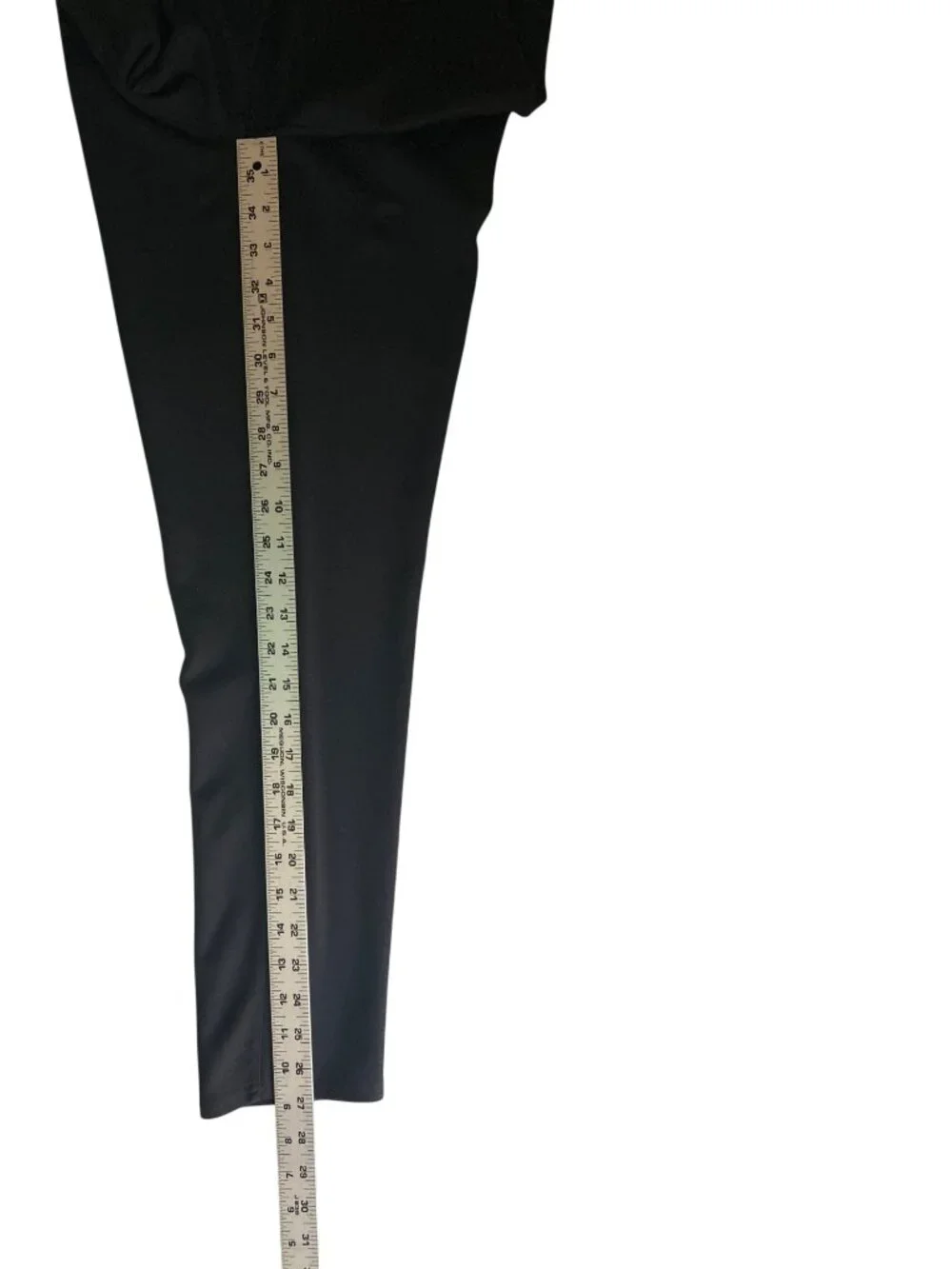 Seven7 Black Skinny Leggings Pants Size 12 Stretch Everyday Comfort